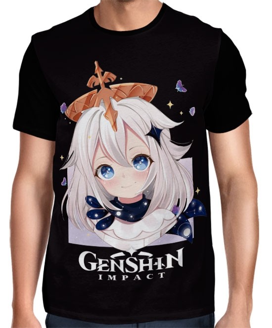 Camisa Genshin Impact Exclusiva - Paimon - Camisas Full