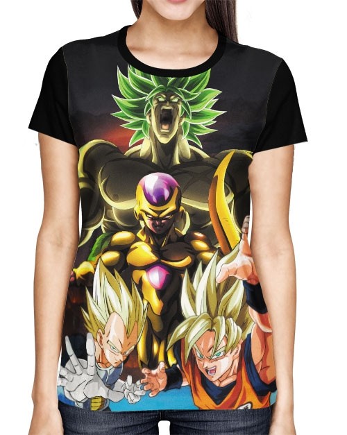 Camiseta Freeza e Goku Dragon Ball Z – Loja Kasmo