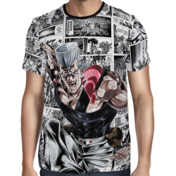 Camisa Mangá Jean Pierre Polnareff - Jojo's Bizarre Adventure