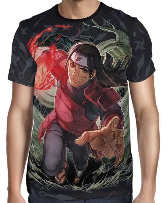 Camisa Naruto - Hashirama - Color Print