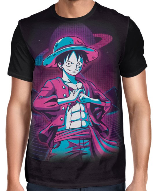 Camisa FULL Luffy Minimalista - One Piece - 2