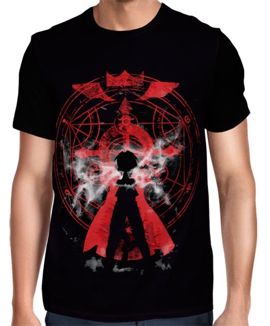 Camisa FULL Edward Elric - Fullmetal Alchemist