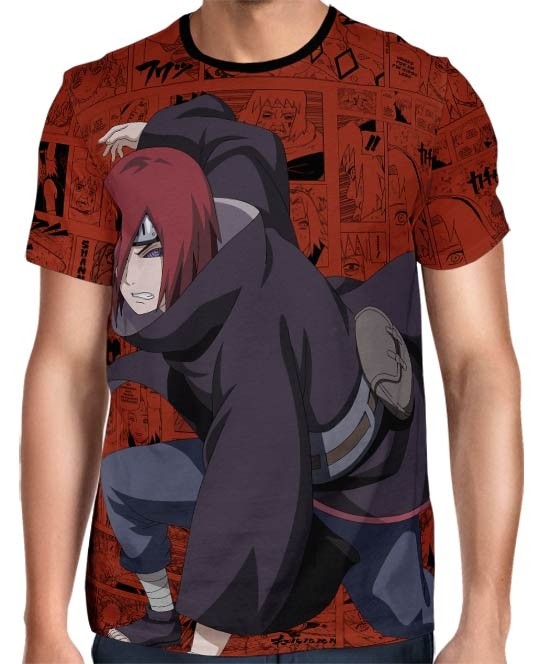 Camisa Full Print Color Mangá Exclusiva - Nagato - Naruto  