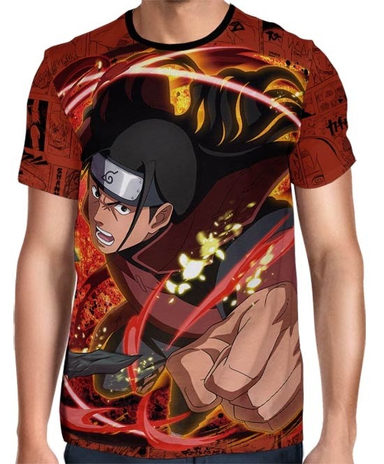 Camisa Full Print Color Mangá Exclusiva - Hashirama Modelo 02 - Naruto  