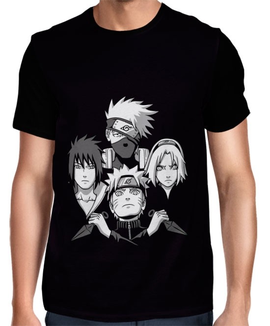 Camisa Full Naruto Shippuden Time 7