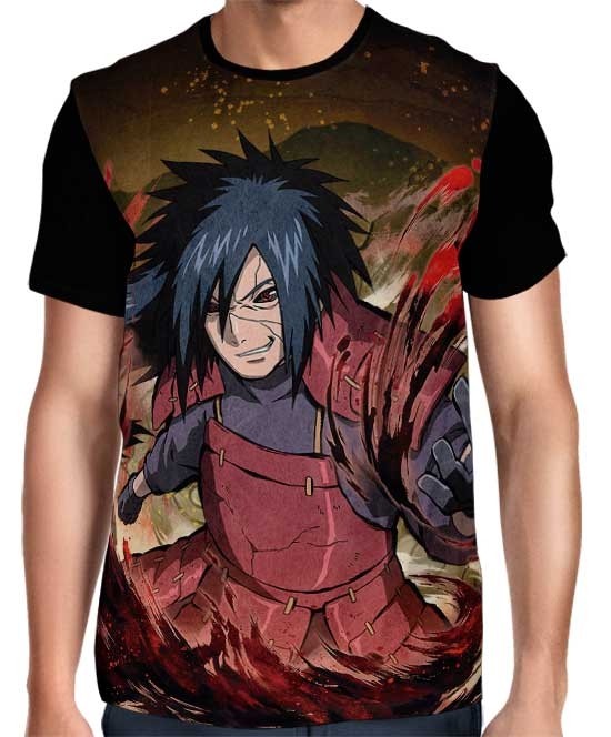 Camisa FULL Draw Madara Uchiha - Naruto