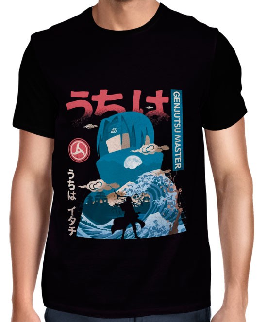 Camisa FULL Itachi Minimalista - Naruto Shippuden