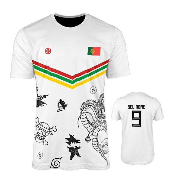 Camisa Home Copa do Mundo Portugal Animes