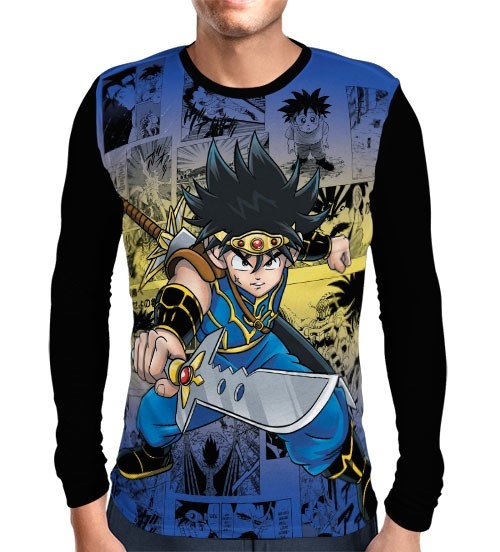 Camisa Exclusiva Anime Fly - Dragon Quest - Mangá
