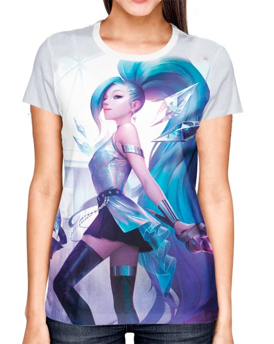 Camisa FULL Seraphine K/DA All Out - League of Legends
