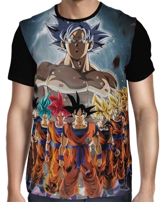 CAMISETA GOKU SUPER SAYAJIN 2