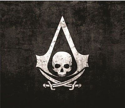 Mouse Pad - Insignia Black Flag - Assassins Creed IV
