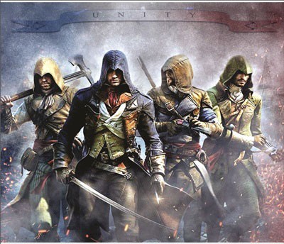 Mouse Pad - AC Unity Poster