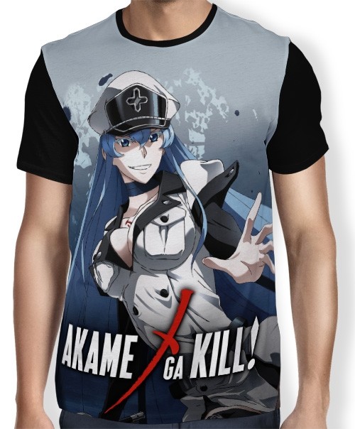 Camisa FULL Smile Esdeath - Akame Ga Kill