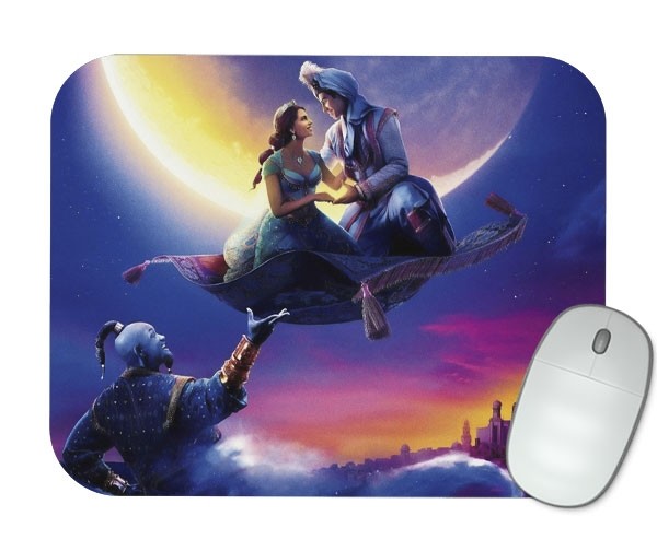 Mouse Pad - Um Mundo Ideal - Aladdin 2019
