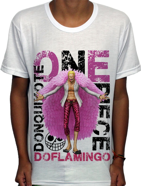 Camisa SB BB-OP Donquixote Doflamingo - One Piece