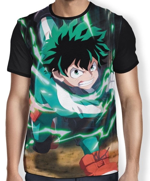 Camisa FULL One For All Midoriya - Boku No Hero Academia