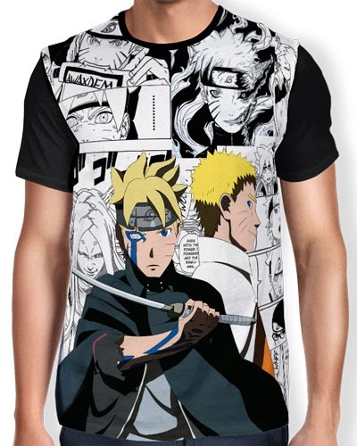 Camisa FULL Manga Boruto - Naruto