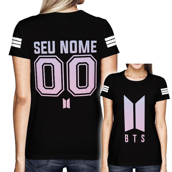 camisa baseball bts