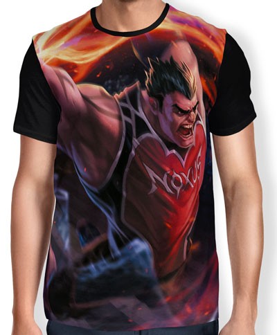 Camisa FULL Darius Mestre da enterrada - League of Legends