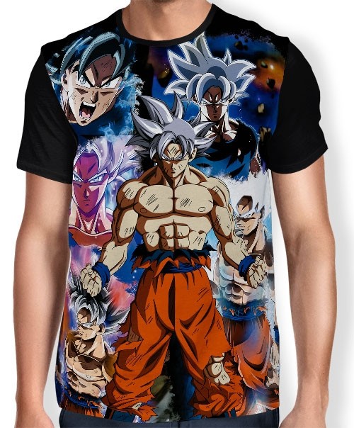 Camisa Full Goku Instinto Superior PERFEITO - Dragon Ball Super