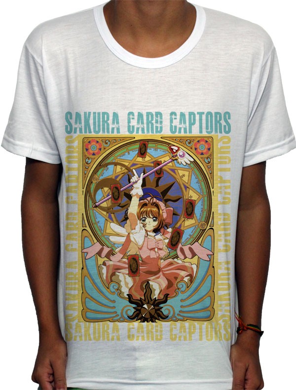 Camisa SB Bastão Sakura - Sakura Card Captors
