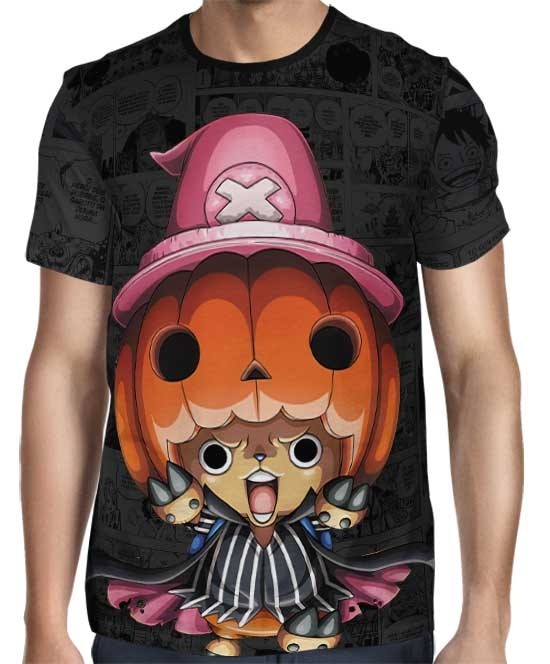 Camisa Dark Mangá Tony Chopper - One Piece - Full Print
