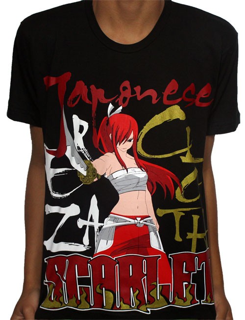 Camisa Erza Scarlet - Fairy Tail