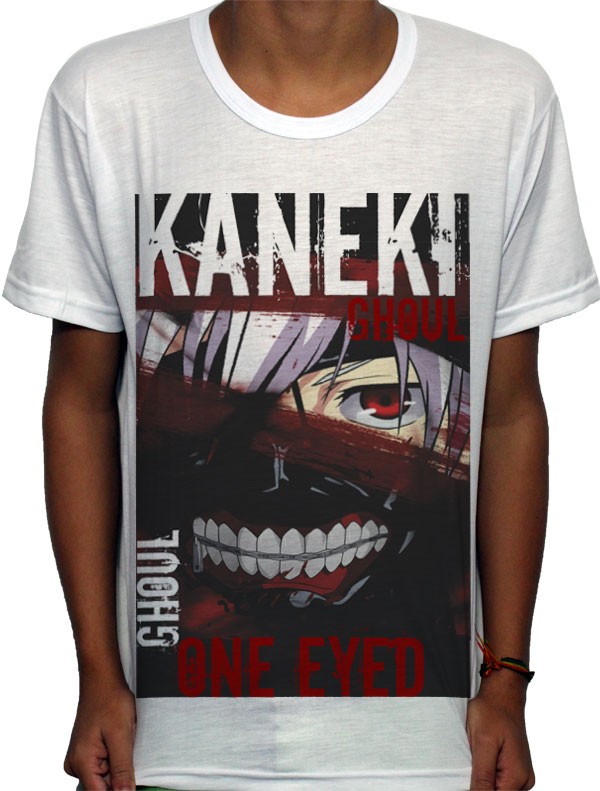 Camisa SB Black Kaneki - Tokyo Ghoul