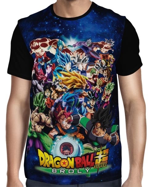 Camisa Full Fight Forms - Dragon Ball Super