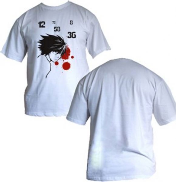 Camisa Death Note - L - Modelo 3 