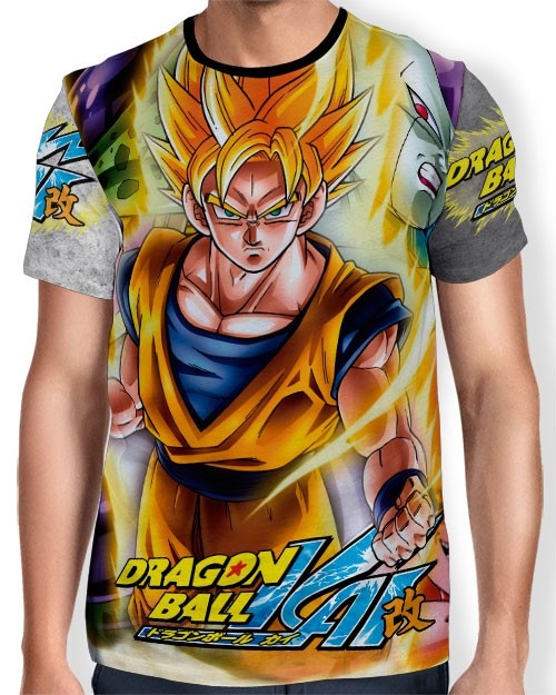 Camisa Full Print - Dragon Ball Z - KAI