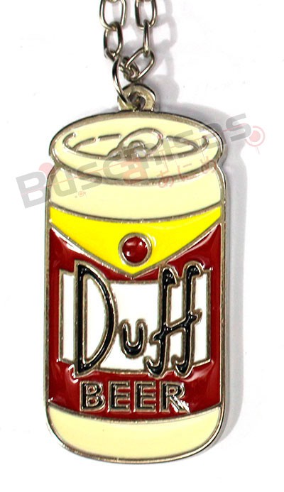 DUF-01 - Colar Duff Beer - Os Simpsons