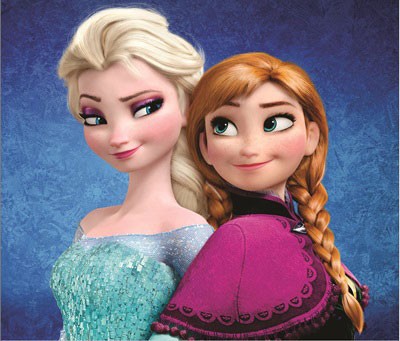 Mouse Pad - Elsa e Anna - Frozen
