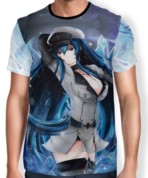 Camisa Full Print Esdeath - Akame ga kill