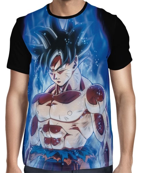 Camisa Full Goku Ultra Instinto - Dragon Ball Super