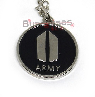KPOP-44 - Colar Medalha Army Logo BTS (BangTan Boys) - K-Pop