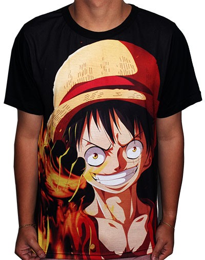 Camisa FULL Luffy - One Piece