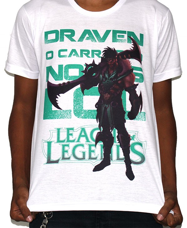 Camisa SB Draven - League of Legends - LOL