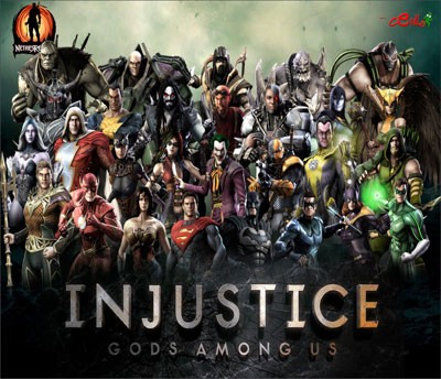 Mouse Pad - Injustice Personagens
