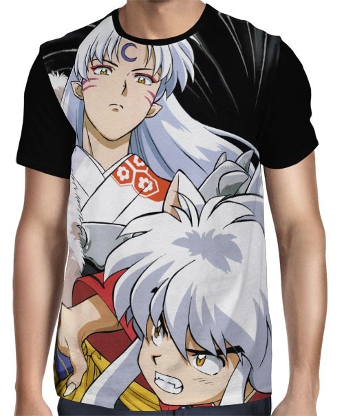 Camisa FULL Inuyasha e Sesshomaru