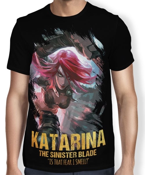 Camisa FULL Sinister Blade Katarina - League of Legends