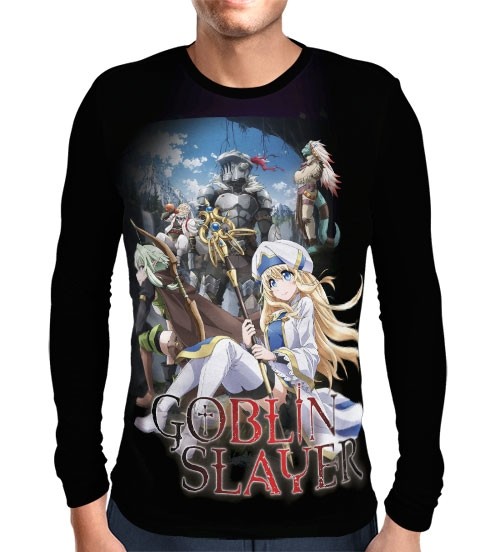 Camisa Manga Longa Adventurers Guild - Goblin Slayer