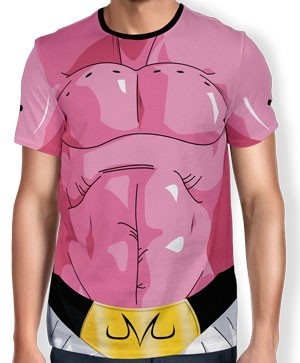Camisa Full Print Uniforme - Majin Boo Completo - Dragon ball