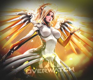 Mouse Pad - Mercy - Overwatch