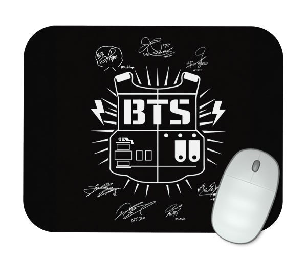 Mouse Pad - BTS - Logo Clássica Normal - K-Pop
