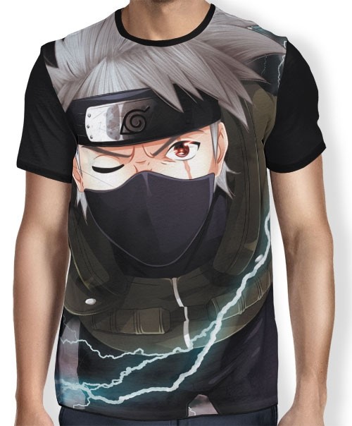 Camisa FULL Powers Kakashi - Naruto