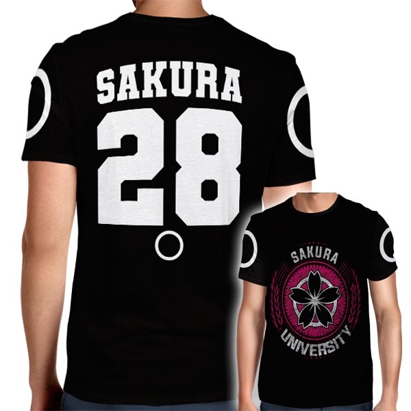 Camisa Full PRINT Sakura University - Sakura - Naruto