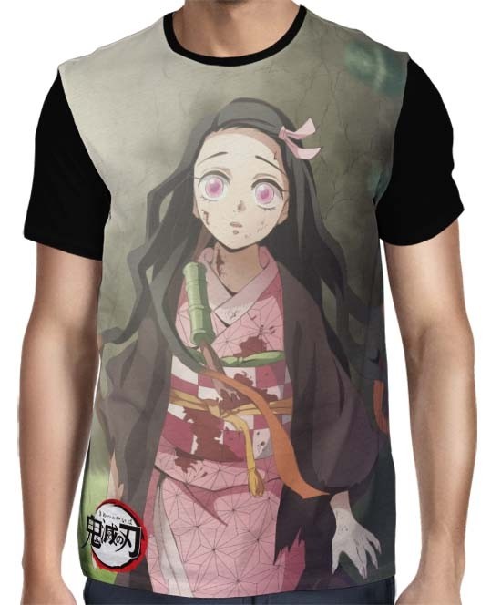 Camisa FULL Kimetsu no Yaiba - Nezuko