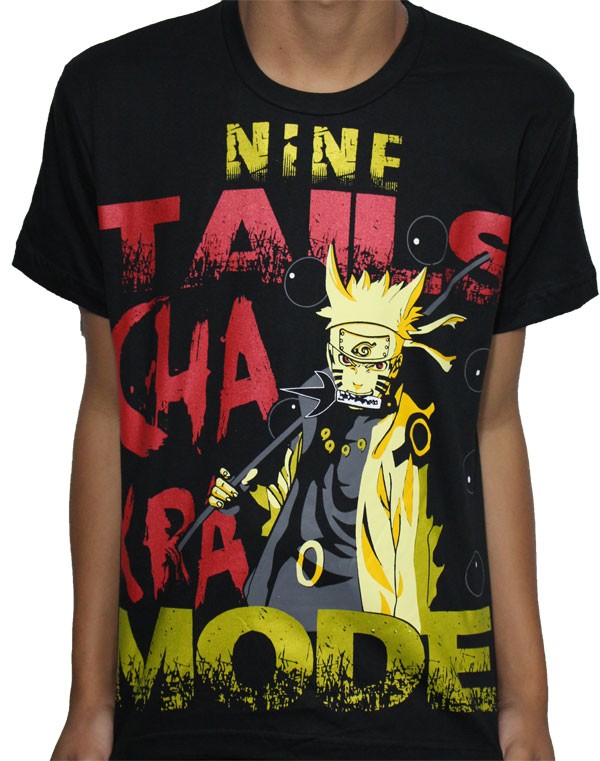 Camisa Nine Tails Naruto - Naruto